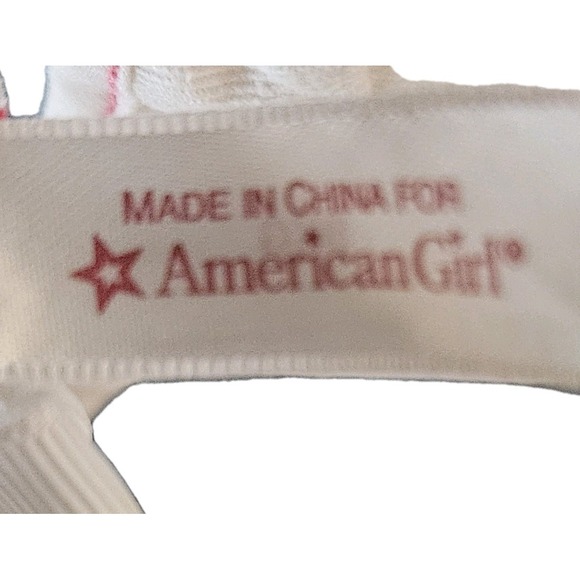 AMERICAN GIRL LOT Of Clothing Slippers Sun Hat Tank Top Shoes Shorts - Picture 2 of 2